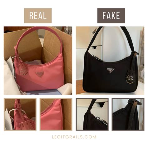 prada 're edition 2005 real vs fake|real prada bag.